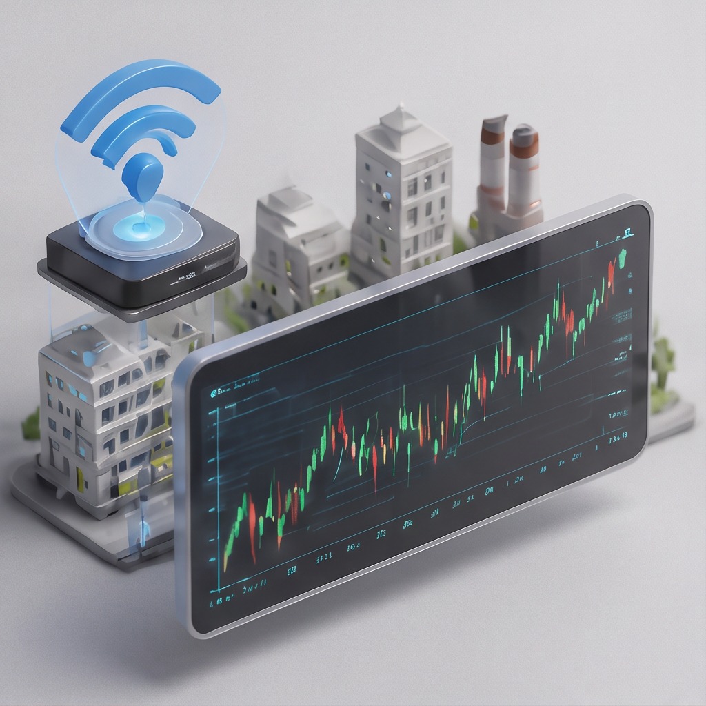 Stock Prediction IoT project visual