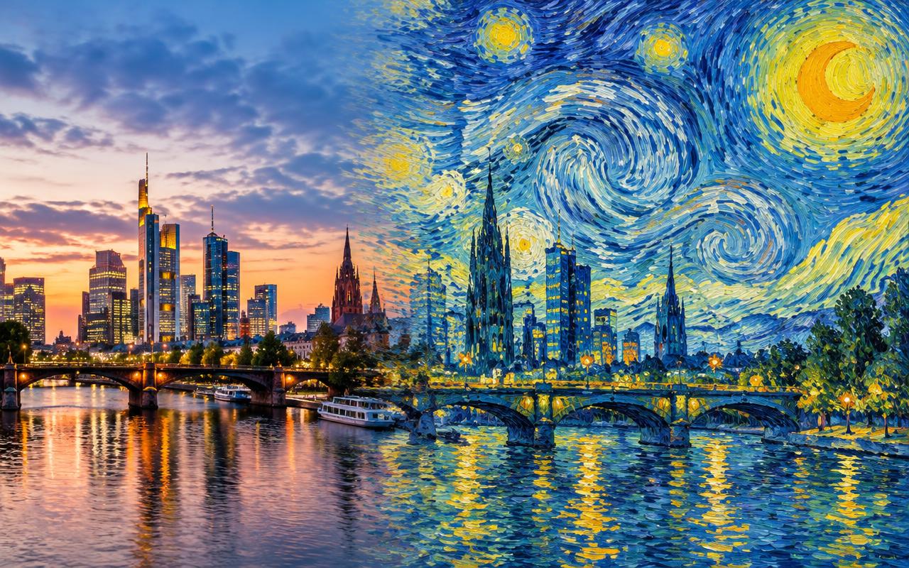 Neural Style Transfer project visual