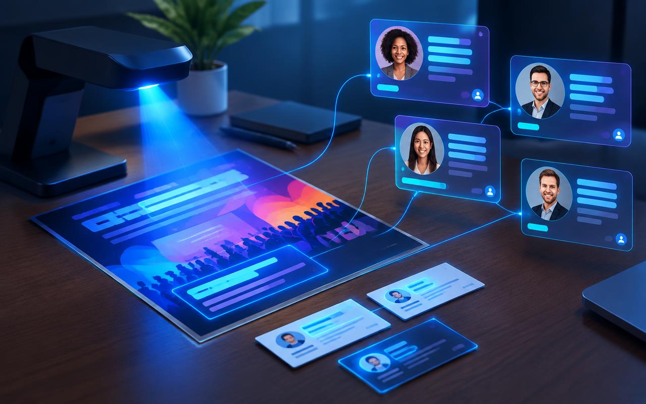 Halo Trace — AI-Powered LinkedIn Profile Finder project visual