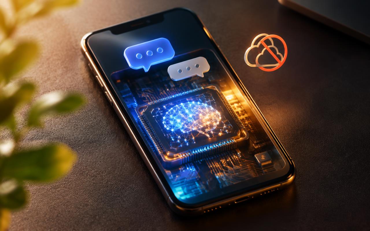 On-Device Small Language Model Chatbot project visual