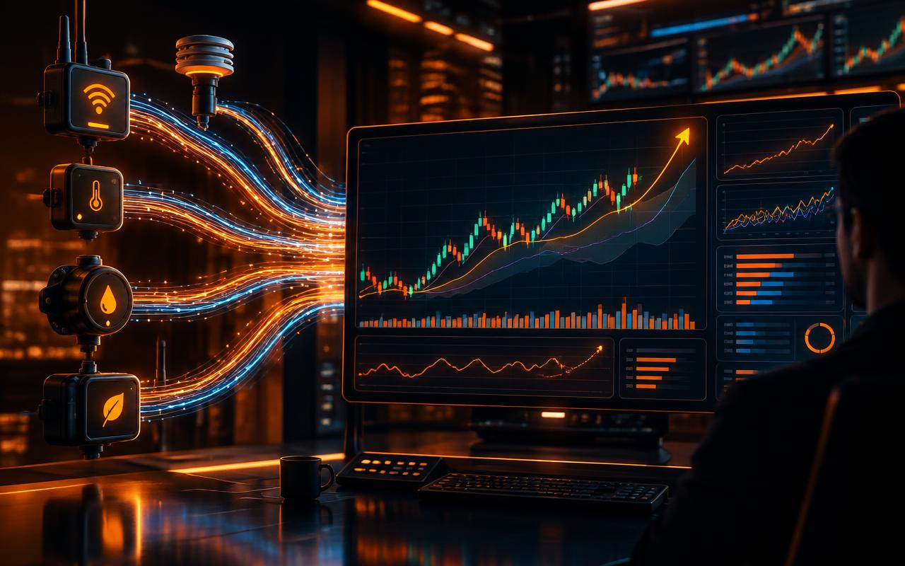 Stock Prediction IoT project visual